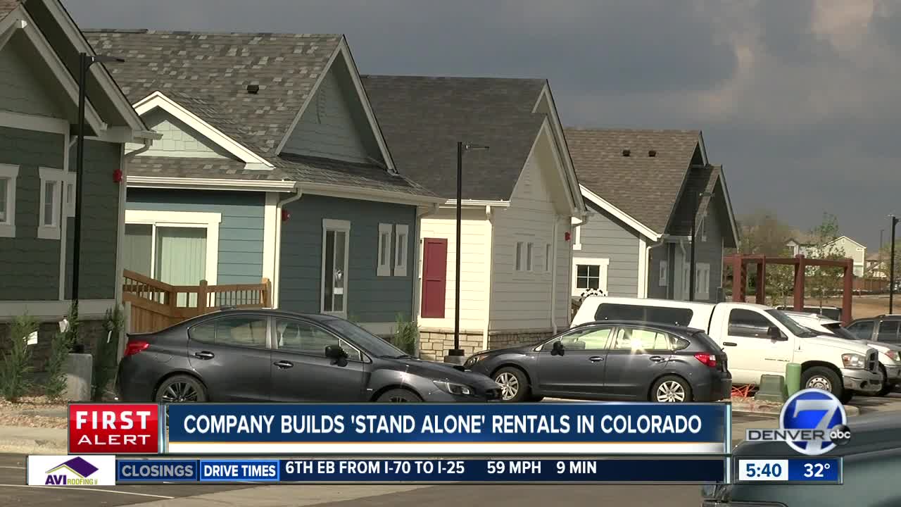 Company builds "standalone" rentals in Colorasdo