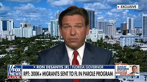 Ron DeSantis: We're Suing The Biden Administration!