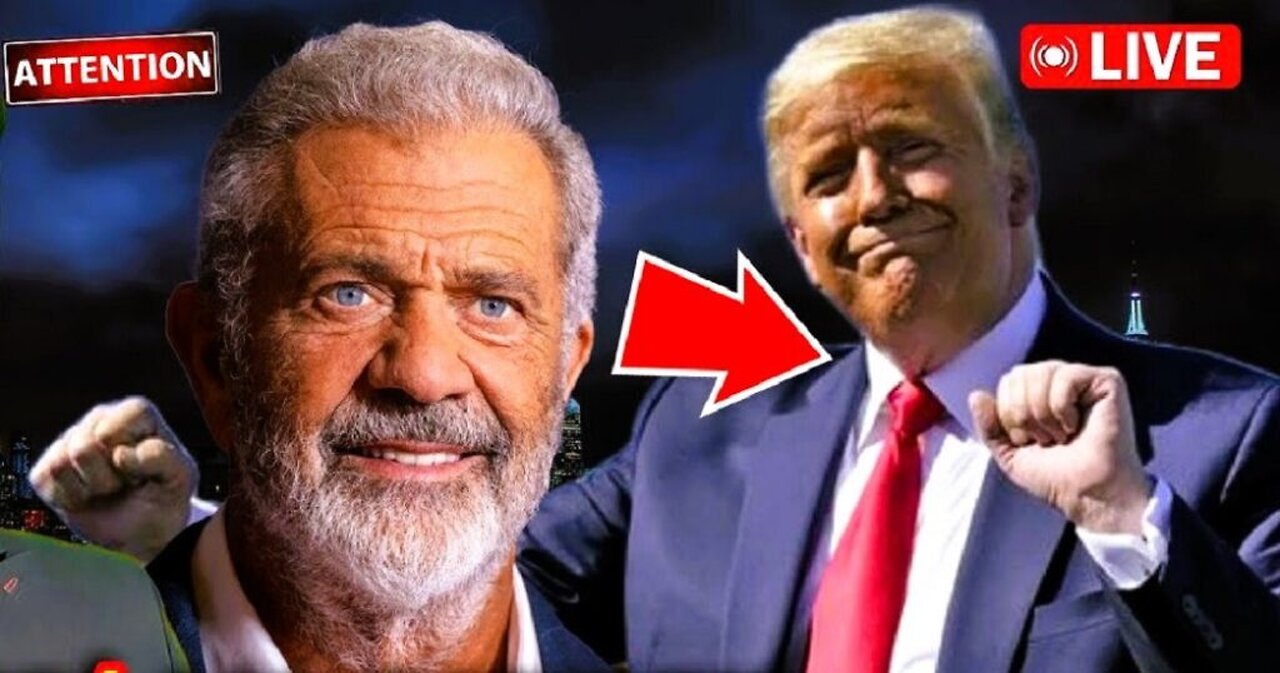 BOOM! Mel Gibson oficjalnie popiera Donalda Trumpa na 2024 r., krytykuje mroczne ...