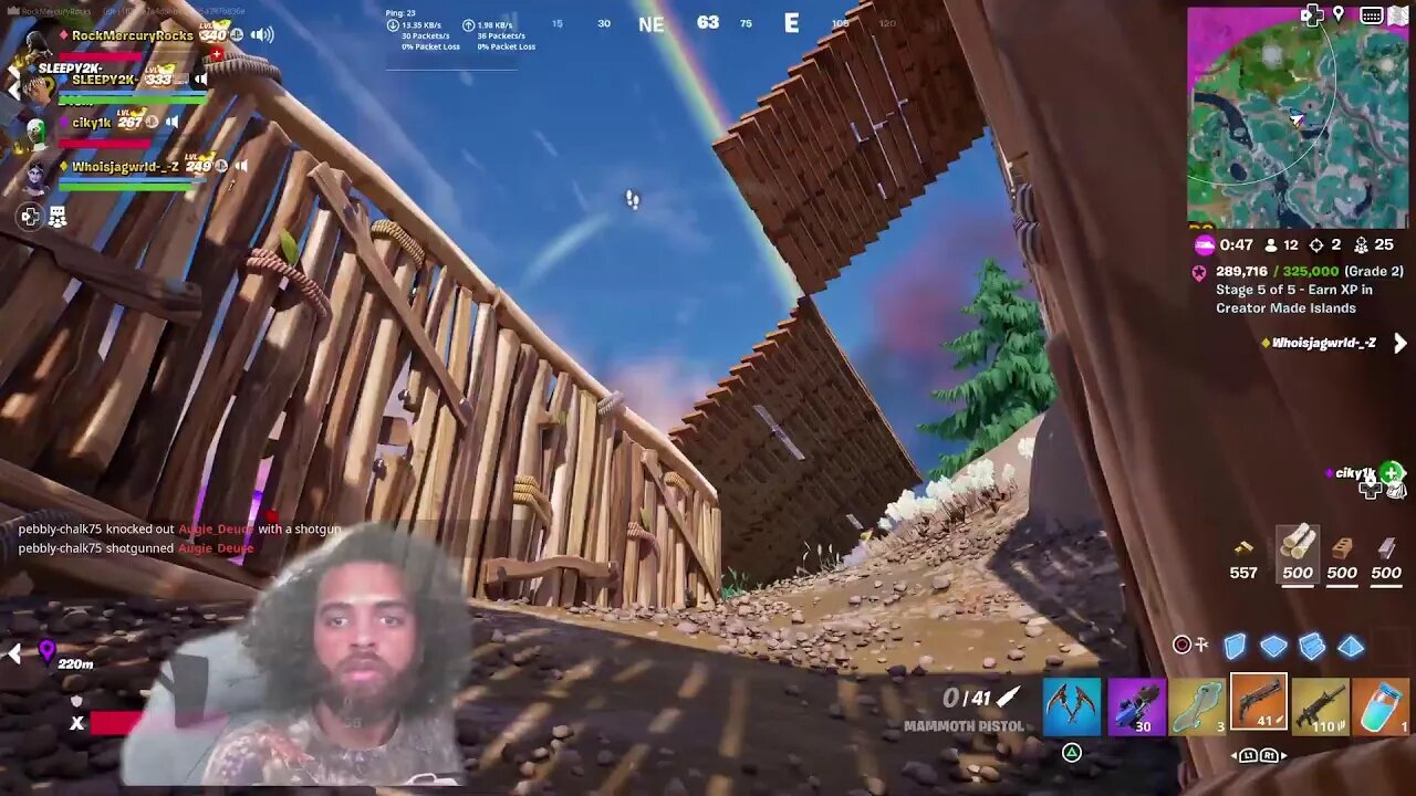 Fortnite with Rock Mercury