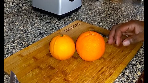 Small Orange Vs Large Orange... They Are The Same