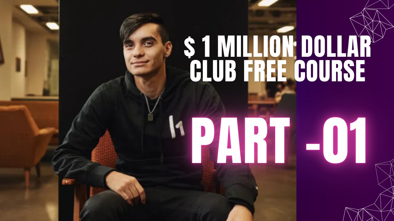 Santiago Lopez $1 MILLION dollar CLUB FREE COURSE PART -1