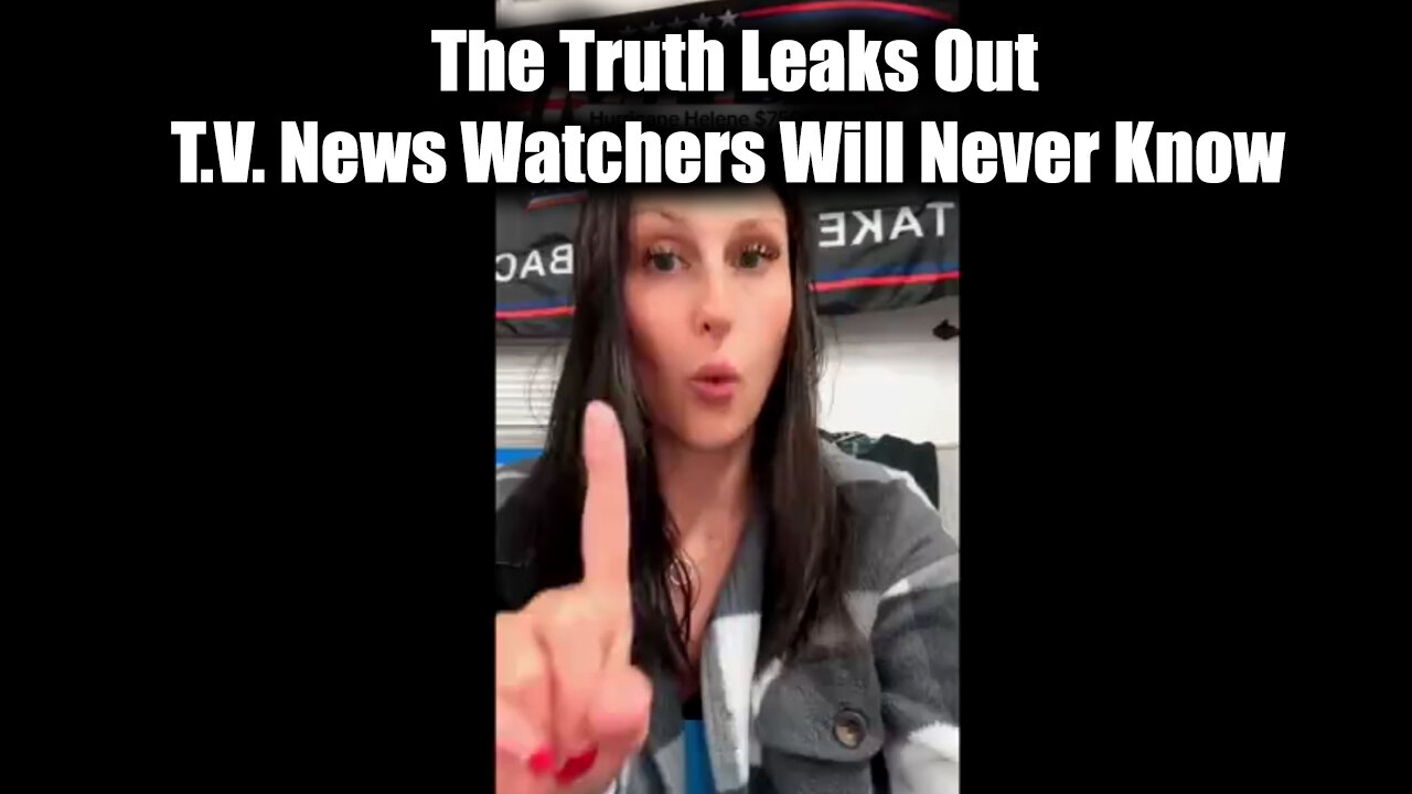 The Truth Leaks Out - T.V. News Watchers Will Never Know The October Surprises Coming Out