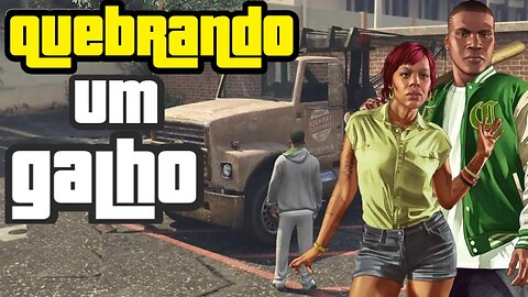 GTA V HISTÓRIA - MISSÕES SECUNDÁRIAS: ESTRANHOS E DOIDOS - QUEBRANDO UM GALHO