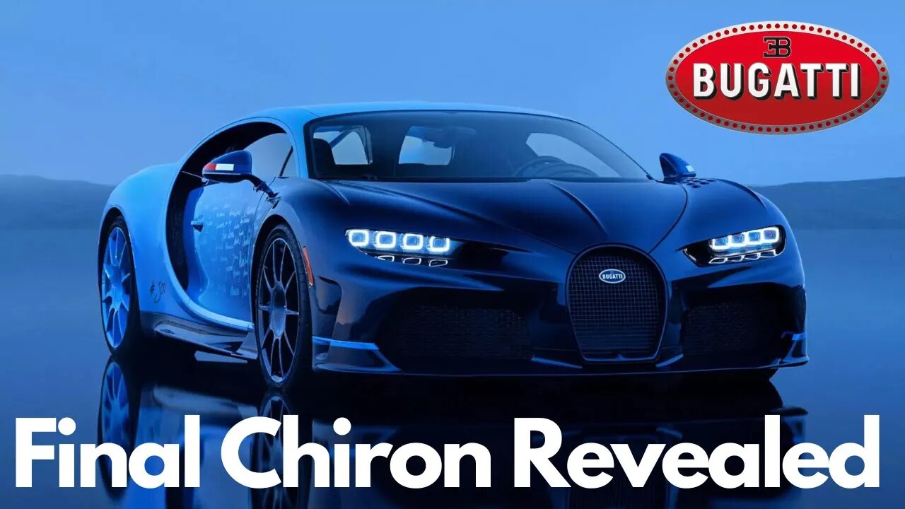 Bugatti L’Ultime: The Final Chiron Unveiled!