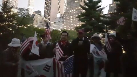★[태평TV] 171030-6 김일선 교수의 문재인, 박지원, 홍석현을 향한 경고, "대한민국은 태극기 군대가 지킨다" [뉴욕 태극기 군대@센트럴 파크] [태극기 대반격 한미혈맹]