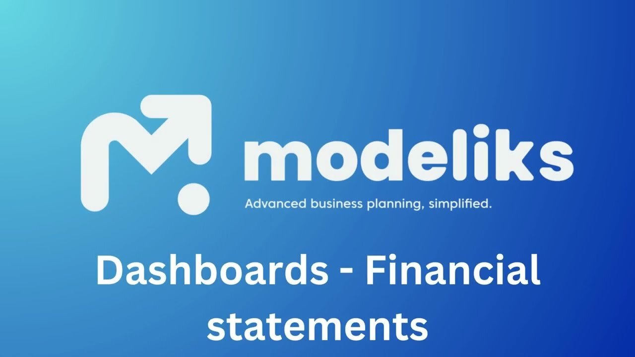 Using Modeliks: The Easiest Financial Statement Guide