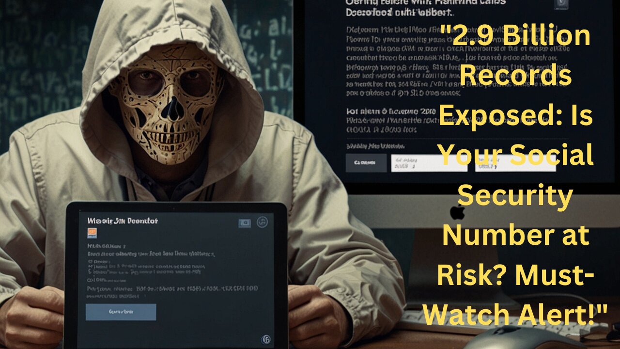 "2.9 Billion Records Exposed: Is Your Social Security Number at Risk? Must-Watch Alert!"