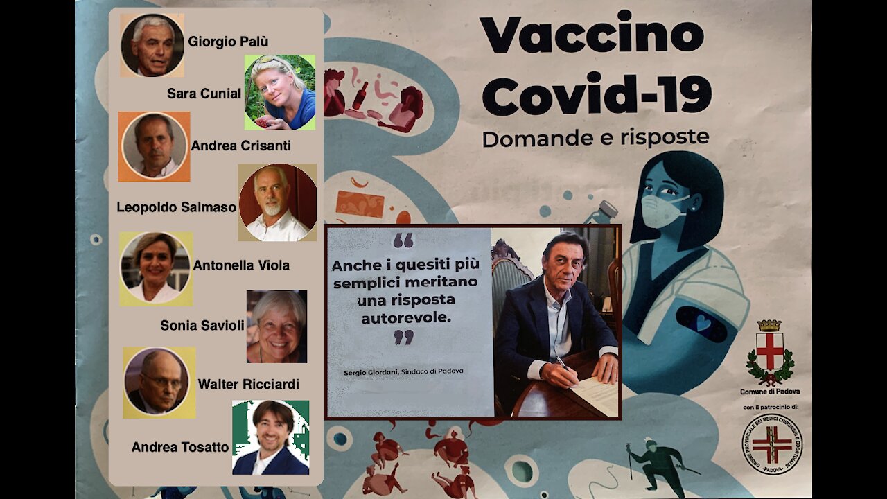 Lettera Aperta al Sindaco di Padova su "vaccini" Covid-19