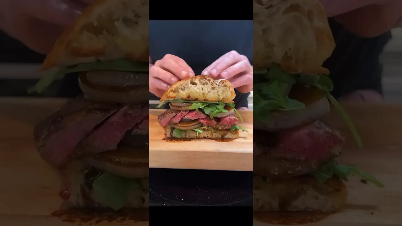 Steak Sandwich | Gordon Ramsey | #shorts