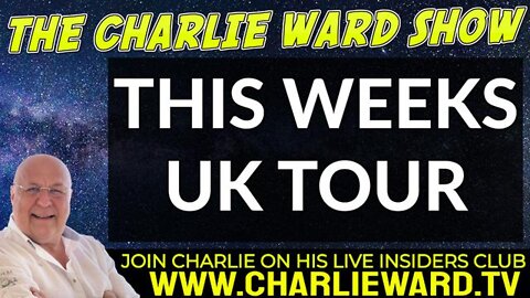 THIS WEEKS UK TOUR WITH CHARLIE WARD