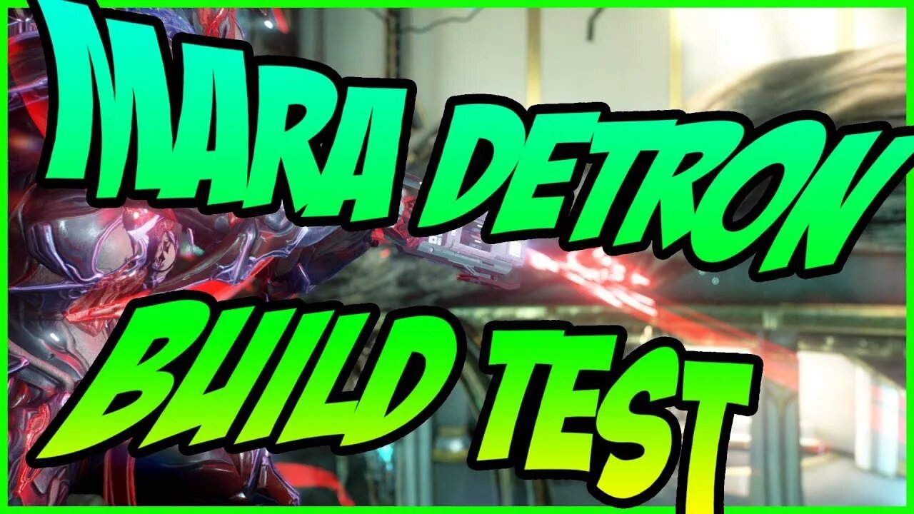 2021 Warframe Best Build #37: Mara Detron