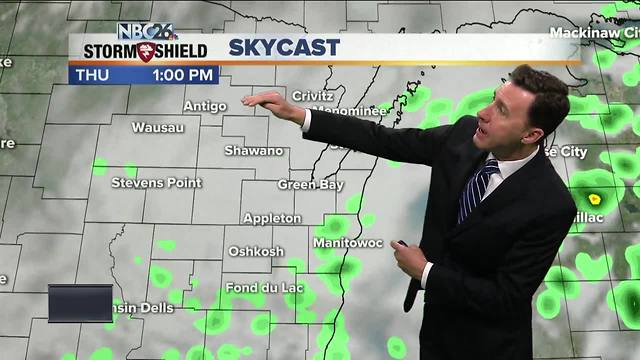 MIchael Fish's NBC26 Storm Shield weather forecast