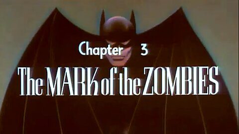 Batman Serial (1943 colorized) Chapter 3 - The Mark of the Zombies (3 of 15)