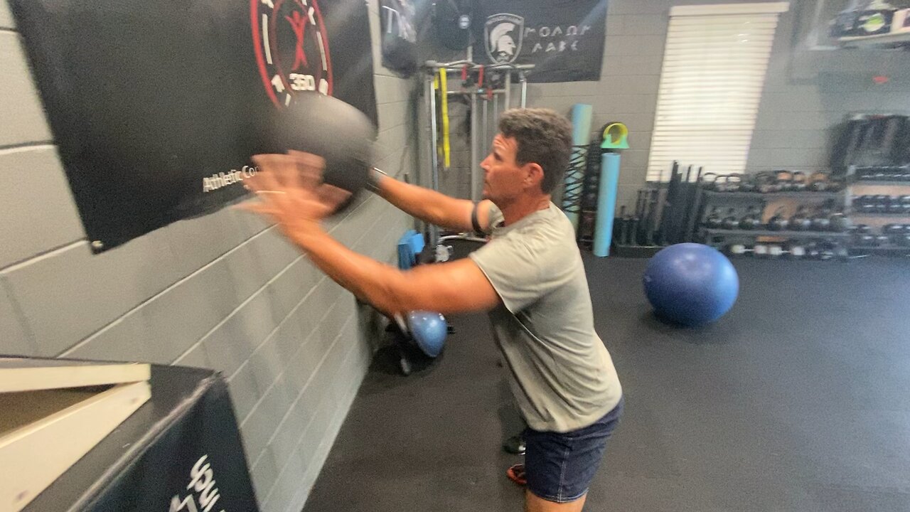 Workout Wednesday: (Medicine Ball Wall Toss 1-5 Repetition Progressions)