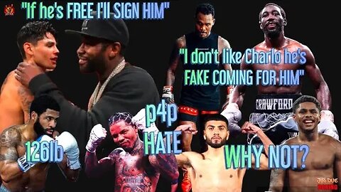 MAYWEATHER JR WILLING TO SIGN RYAN GARCIA | CRAWFORD "CHARLO IS FAKE I DON'T LIKE HIM COMING FOR HIM