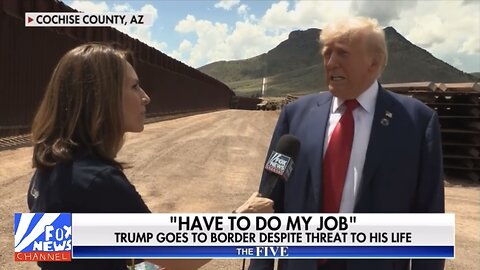 The FIVE: Trump goes down to the border despite threat on his life (August 22, 2024)