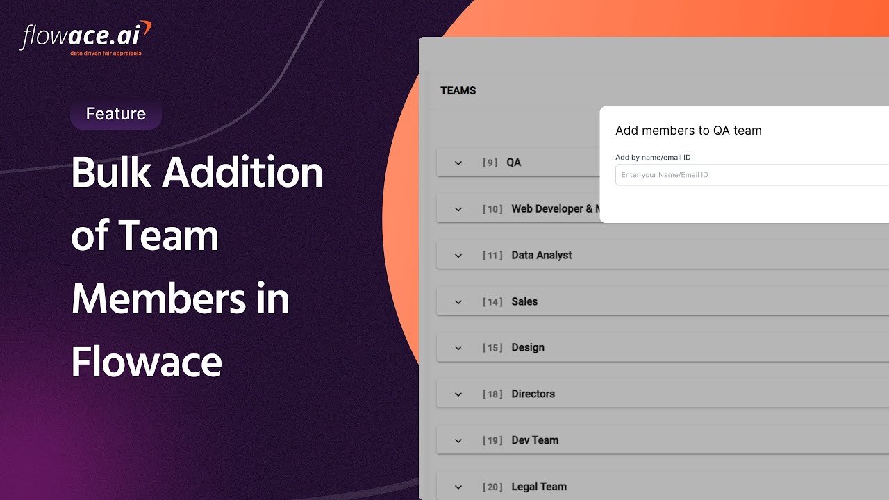 How to add team member in bulk- Flowace