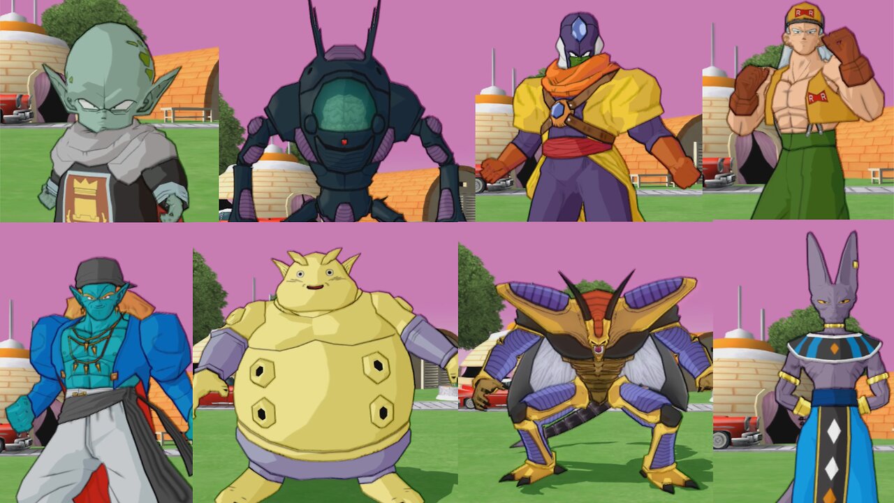 Movie Villains - All Forms, Special Attacks and Costumes in DBZ BT4