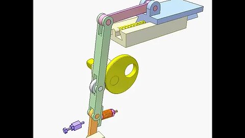 2619 Cam and crank slider mechanism 5