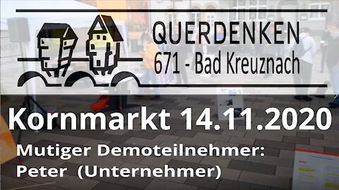 Peter 14.11.2020 Querdenken Bad Kreuznach