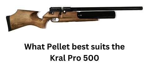 What Pellet best suits the Kral pro 500