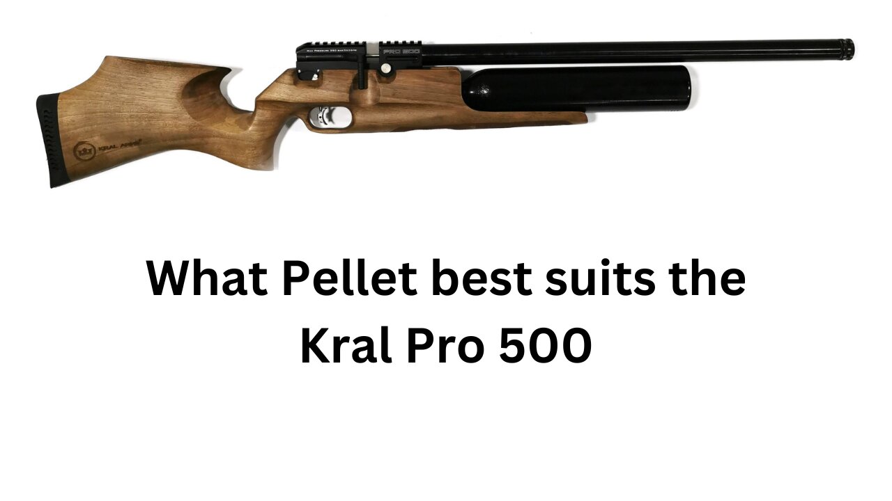 What Pellet best suits the Kral pro 500