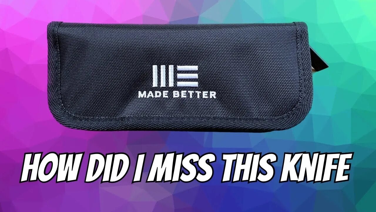 DON’T MISS THIS EDC FOLDING KNIFE | WE RIFF RAFF