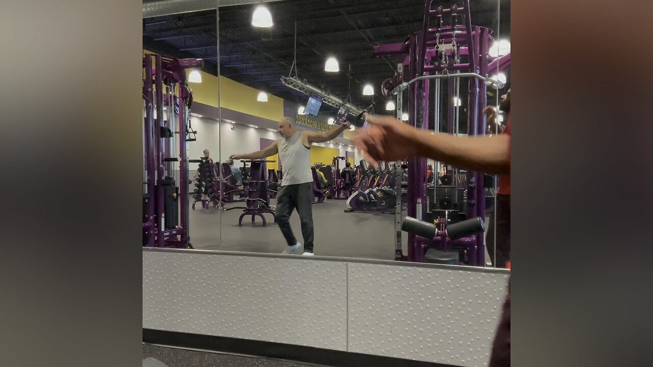 My first planet fitness video