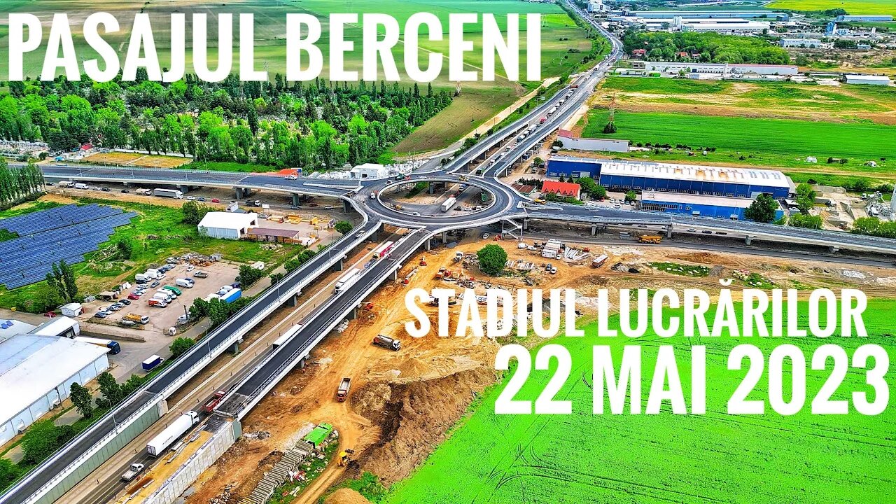 PASAJUL BERCENI ✅️ DNCB 🔴 Stadiul Lucrărilor la 22.05.2023