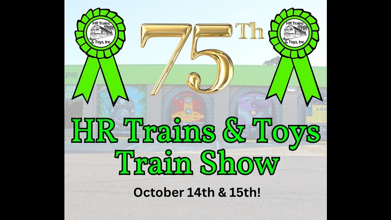 HR Train Show this weekend!