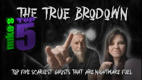 BRODOWN REACTS | NUKES TOP 5 - TOP 10 SCARY GHOST VIDEOS THAT ARE NIGHTMARE FUEL