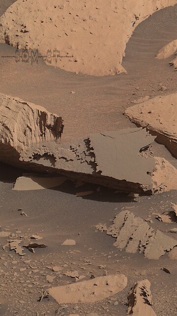 Som ET - 65 - Mars - Curiosity Sol 3958