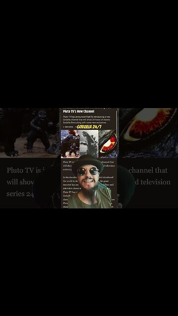 Godzilla Is Coming To Pluto TV