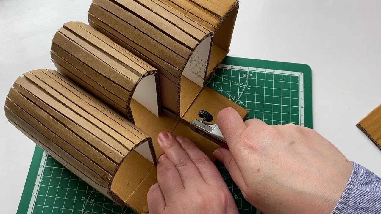 DIY Cardboard Organizer