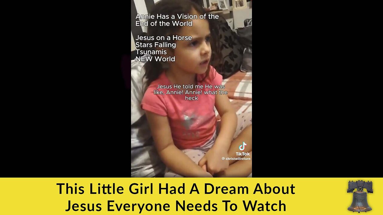 This Little Girl Had A Dream About Jesus Everyone Needs To Watch