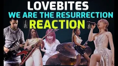 LOVEBITES / We Are The Resurrection [Official Live Video reaction