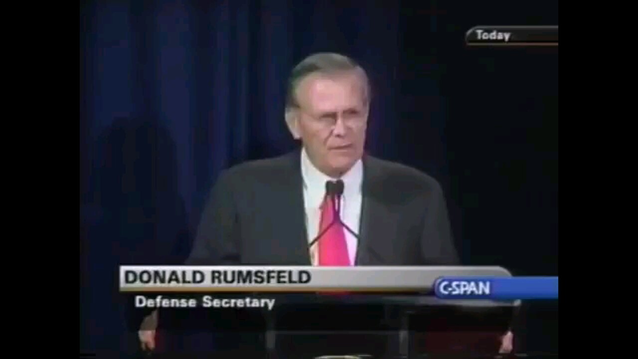 On September 10th 2001 Donald Rumsfeld announced that the pentagon had lost $2.3 trillion dollars