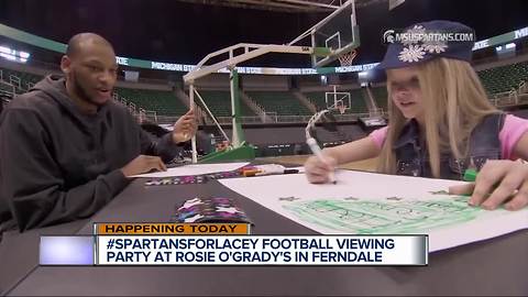 #SpartansForLacey football viewing party at Rosie O'Grady's in Ferndale