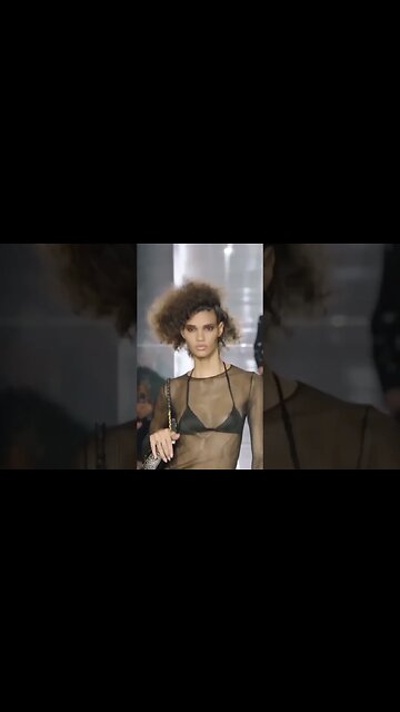 Barbara Valente in Tom Ford Spring/Summer 2023 FashionShow