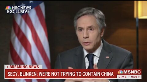 Biden Secretary of State Makes STUNNING Admission About Approach To China