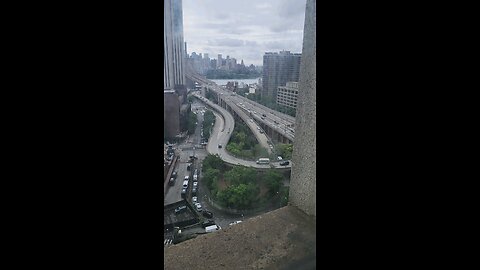 View from 1 Centre St Manhattan. August 30, 2024.