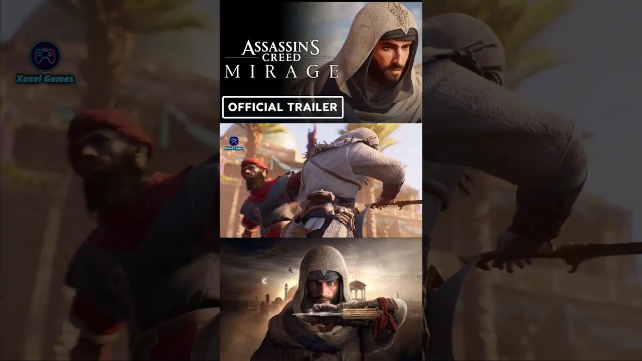 Assassin's Creed Mirage! Gameplay Trailer #gamescom2023 #gametrailers