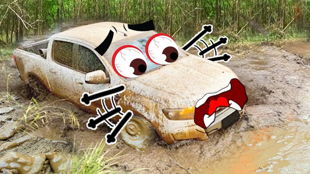 Monster Car Off Road in Mud | MUD Challenge Extreme | Doodles