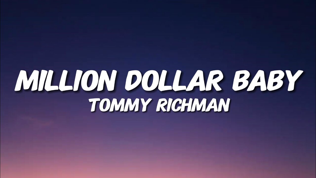 Tommy Richman - MILLION DOLLAR BABY (Lyrics)