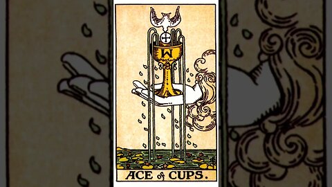 Ace of Cups - Walk Down Tarot Lane #23