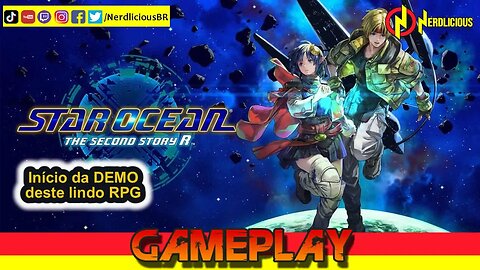 🎮 GAMEPLAY! Jogamos o início da Demo de STAR OCEAN THE SECOND STORY R no Nintendo Switch. Confira!