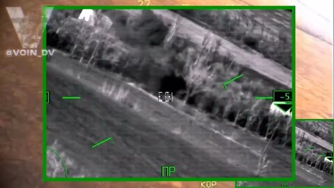 Gunner interface: Russian Ka-52 Helo destroying British Mastiff APC in Ukraine Operation