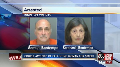 Pinellas couple allegedly exploited 97-year-old mother for more than $300k