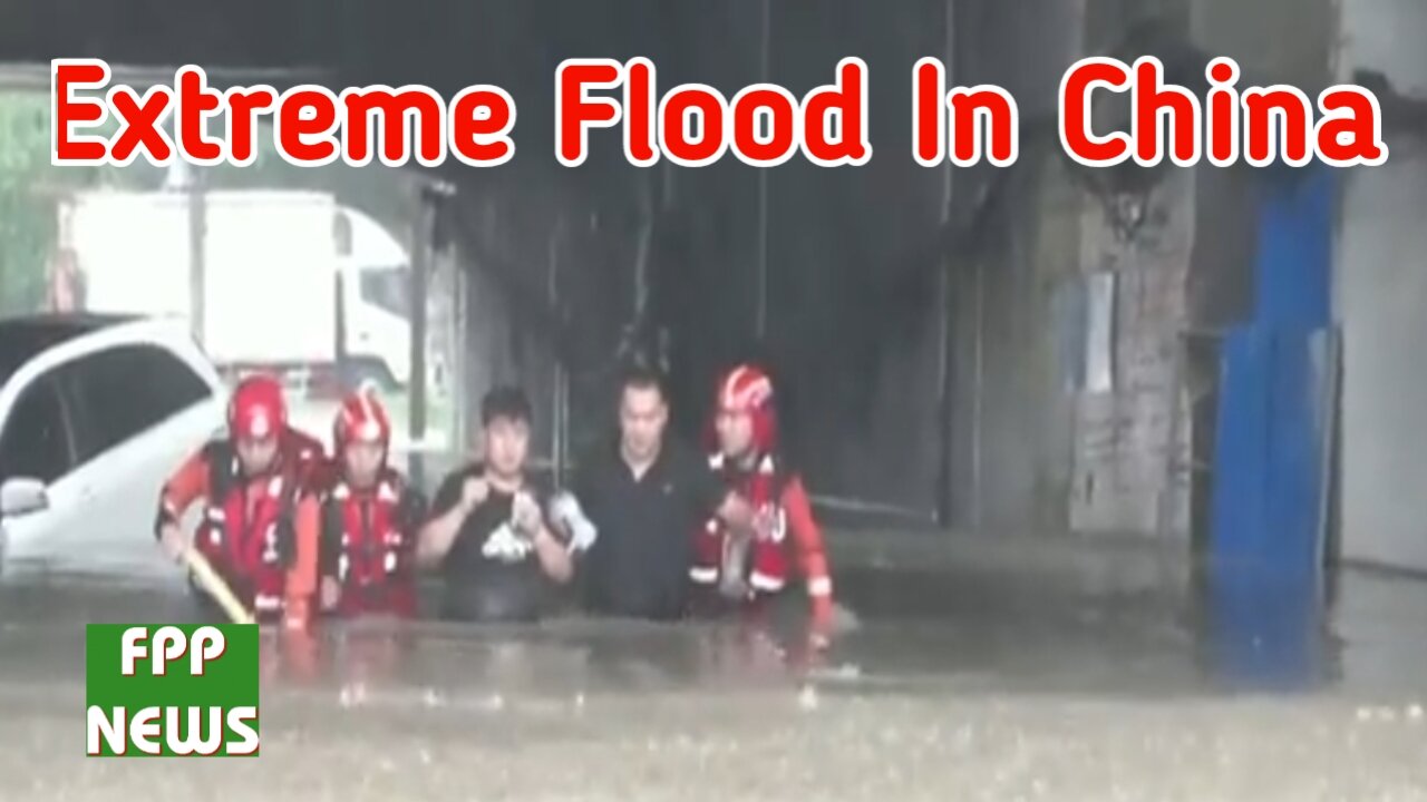 Extreme floods in China